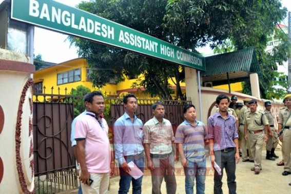 IPFT sent letter to Bangladesh PM Sheikh Hasina protesting against continuous Fundamentalists torture upon Hindus IPFT sent letter to Bangladesh PM Sheikh Hasina protesting against continuous Fundamentalists torture upon Hindus